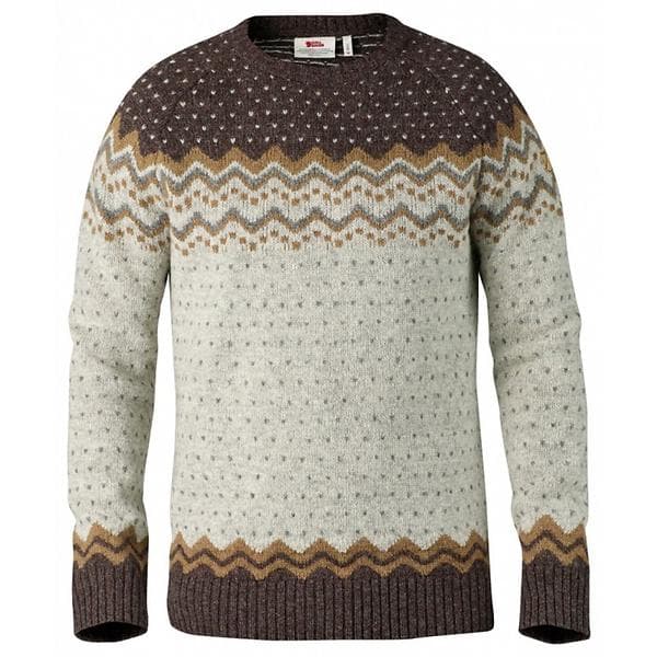 Fjällräven / Fjellreven Övik Knit Sweater ullgenser, herre Dark Navy 8