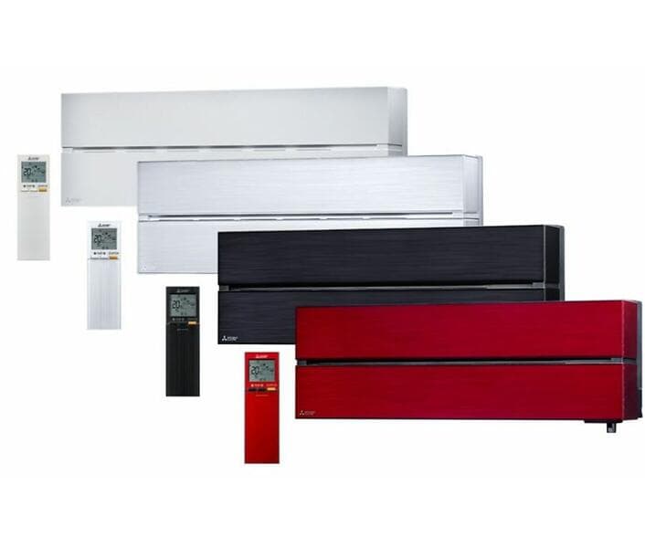 MITSUBISHI ELECTRIC KAITEKI 6600 VARMEPUMPE RØD