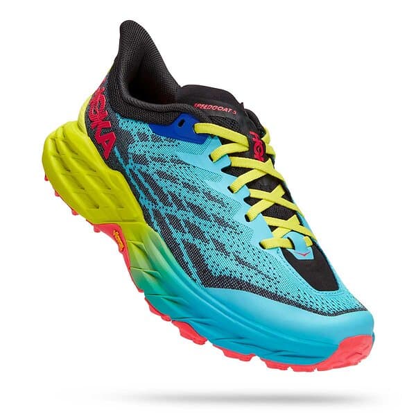 Hoka Speedgoat 5 Herre Blue Graphite / Kayaking, US 7,5 | 40 2/3