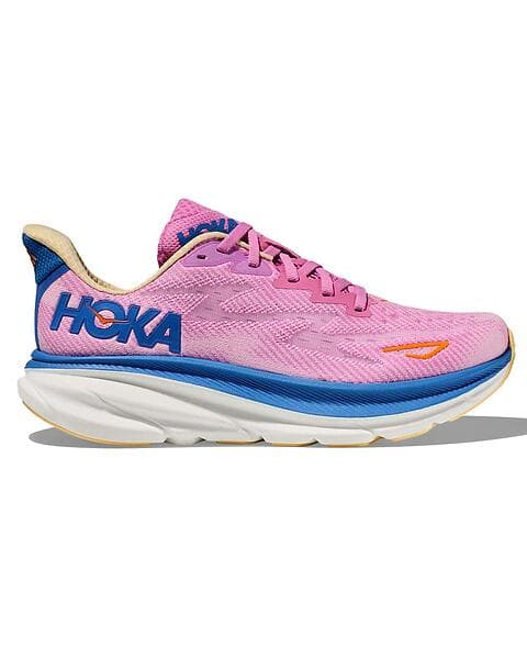 Hoka Women's Clifton 9 Black/Rose Gold, 45 1/3 female