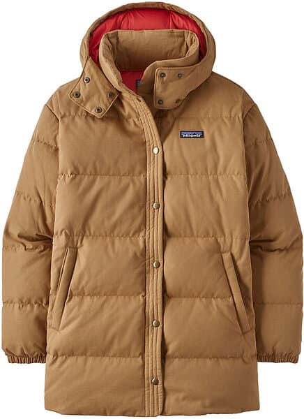 Patagonia Cotton Down Parka Dame female