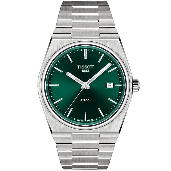 Tissot Herreklokke T137.410.11.091.00 Prx Grønn/Stål Ø40 mm