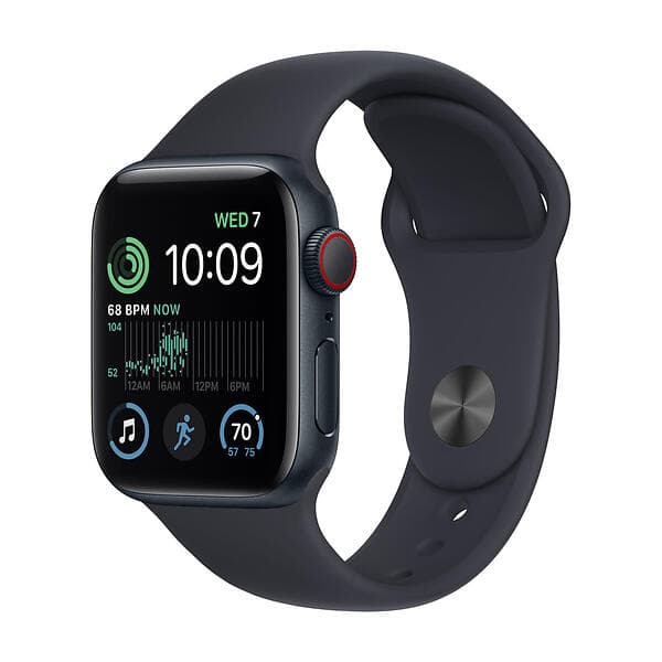 Apple Watch SE Aluminium Sport Band M/L 40mm, stormblå 2023